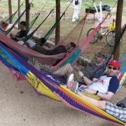 Hammocks after lunch