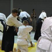Anton on the mats