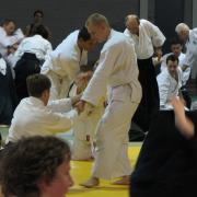 Anton on the mats