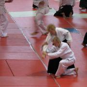 Anton on the mats