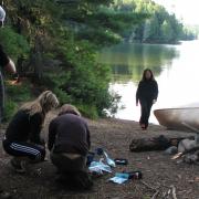 One of the campsites