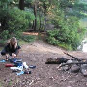 One of the campsites