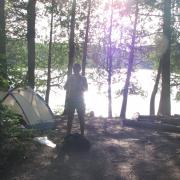 One of the campsites