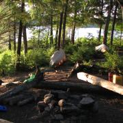 One of the campsites