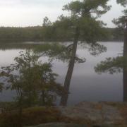 Relaxing at the campsite