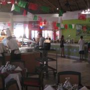 Mexican night at the resort