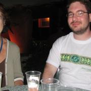 At dinner