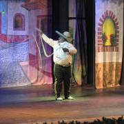 The evening show at the resort