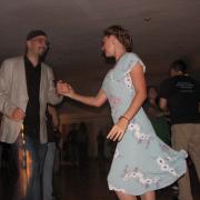Kristin dancing