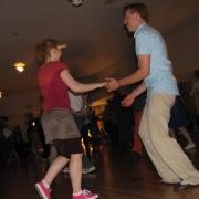 Lian and Antoine dancing