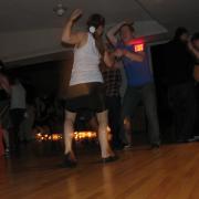 Jamie-Lynn and Neil dancing