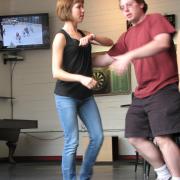 Caitlin dancing