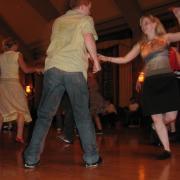 Neil and Melanie dancing