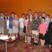 Anniversary party at the buffet