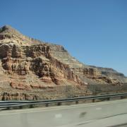 Driving to Zion National Park
