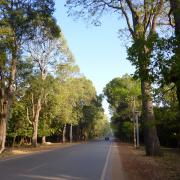 On the way to Angkor Wat