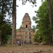 A smaller temple near Angkor Wat