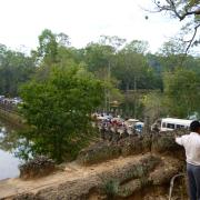 Entering Angkor Thom