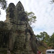 The south gate to Angkor Thom