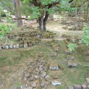 Missing stones from Baphuon in Angkor Thom