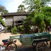 A village on the way to Kbal Spean