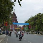 Independence monument in Phnom Penh