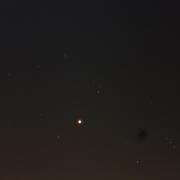 An eclipse from a rooftop in Phnom Penh