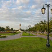 Vietnam memorial park in Phnom