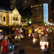 Saigon at night