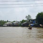 A town on the Mekong delta