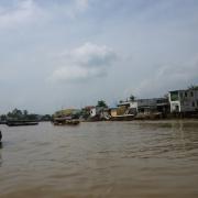 A town on the Mekong delta