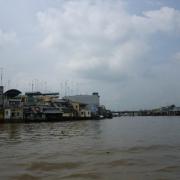 A town on the Mekong delta