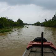 A canal in the Mekong delta
