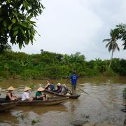 A canal in the Mekong delta