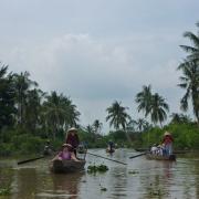 A canal in the Mekong delta