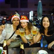 Dinner in Saigon on Xmas eve