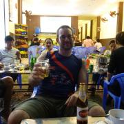 Dinner in Saigon on Xmas eve