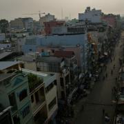 View from my hotel in Saigon