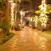 Nighttime at my hotel in Mui Ne