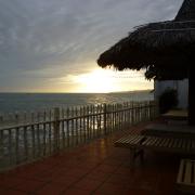 Sunset from my hotel in Mui Ne