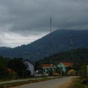 The moutainside near Da Lat