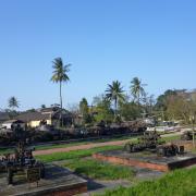 Near the citadel in Hue