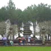 Part of a tomb near Hue