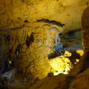 Largest cave in Halong Bay