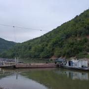 Ferry barge at Muong Khua