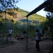 Jungle camp on day 1