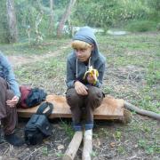 Jungle camp on day 1