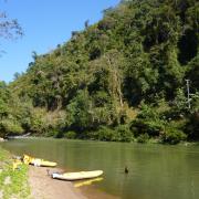 Kayaking on day 2