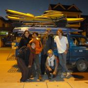 Trekking group back home