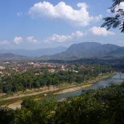 View from mount Phousi